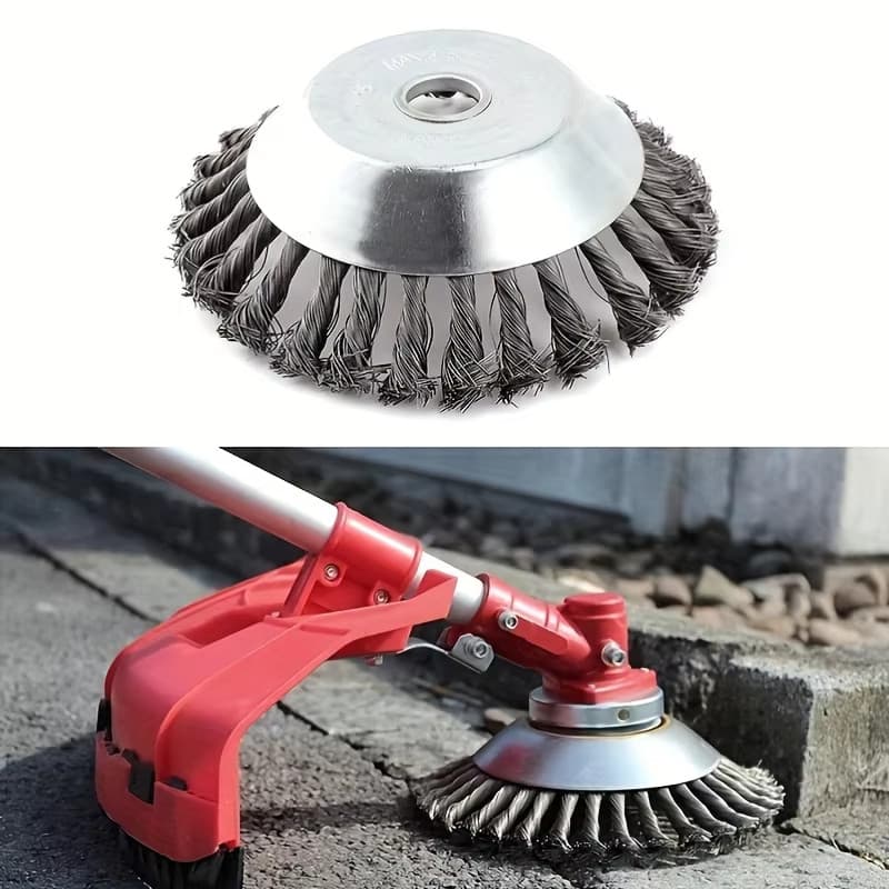 Disco De Aço Para Roçadeira 6 Polegadas Universal Cortador Grama Jardim