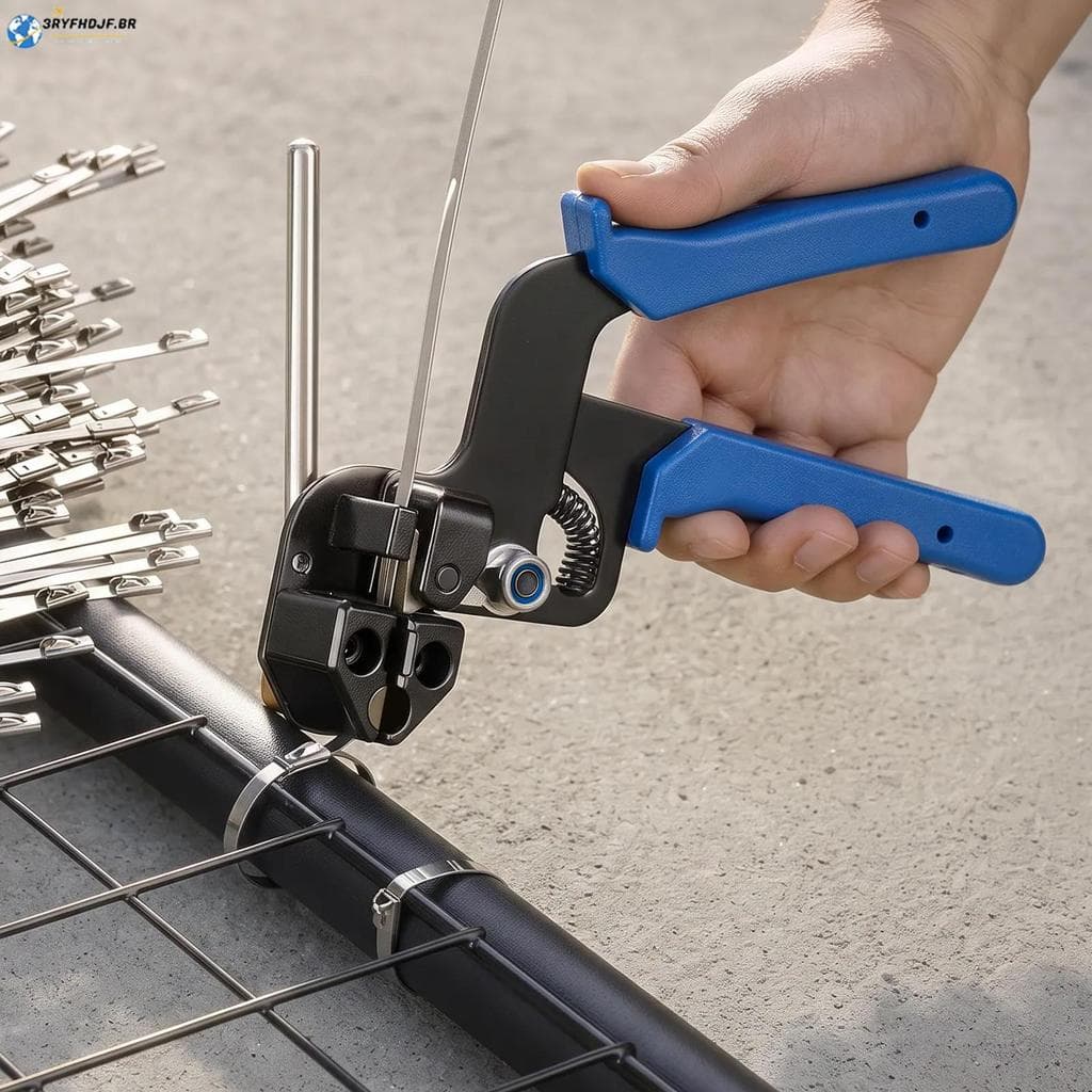 Cortador De Laços Zip De Metal , Ferramenta De Abraçadeiras De Aço Inoxidável Com Liberação Para Alça De Cabo De 0.12 0.