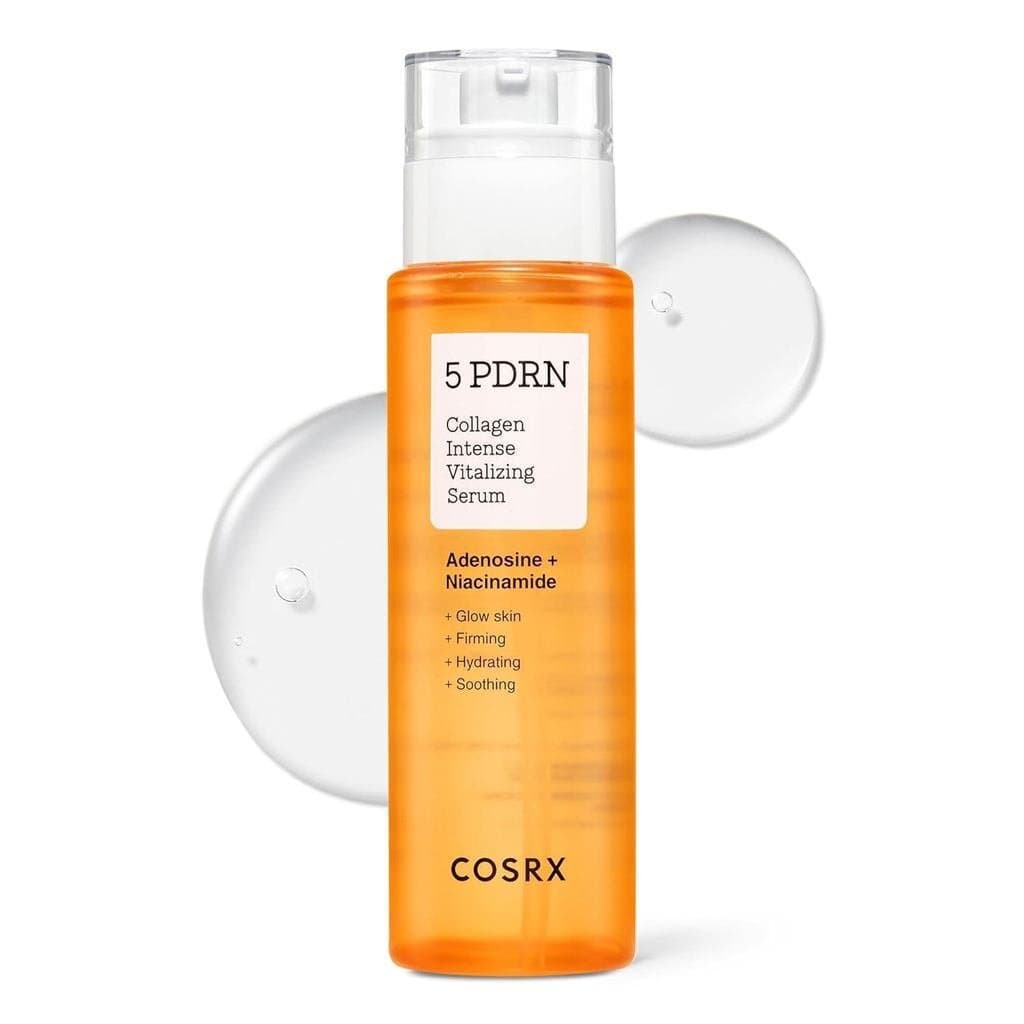 Sérum de Colágeno Intenso para Vitalidade 5PDRNC - Essência Coreana, para Firmeza e Clareamento, Contém DNA de S