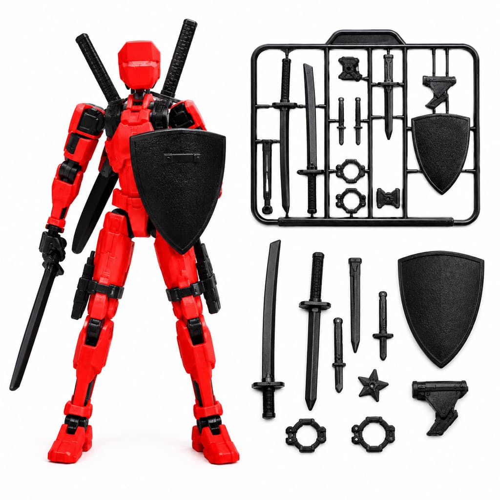 Kit Medieval Dummy 13 | Espadas Machado Escudo Armas boneco articulado tamanhos diferentes
