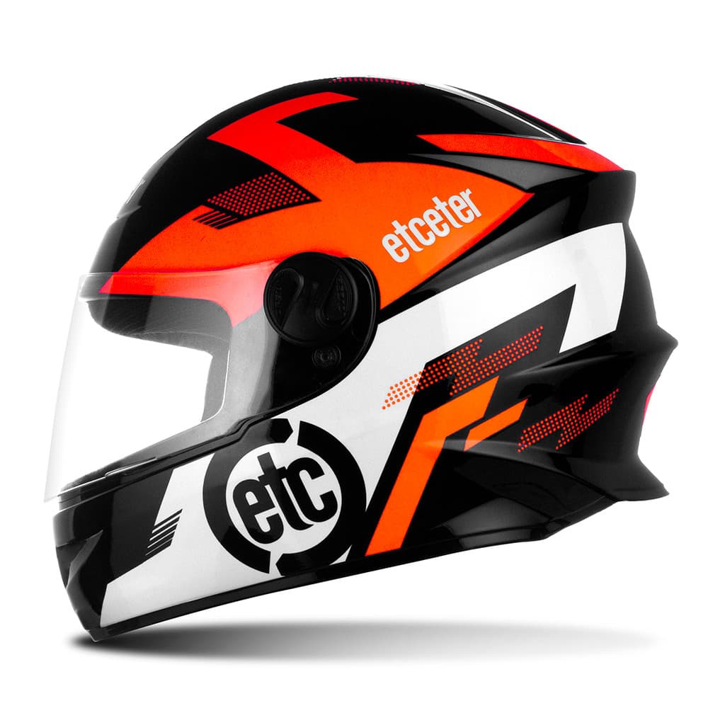 Capacete Fechado Infantil Etceter Kids Tamanho 54 Cores Diversas Resistente
