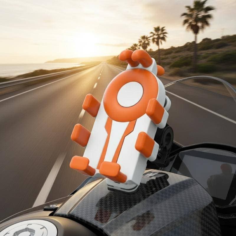 Suporte De Telefone Para Bicicleta À Prova De Choque , Ajuste Universal Dispositivos De 47 A 70 Polegadas , Antiderrapan