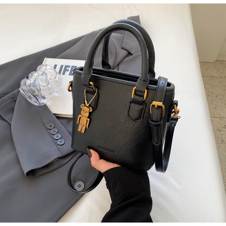 Bolsa feminina 2026 novo estilo bolsa mensageiro outono inverno balde bolsa Retro nicho de ombro