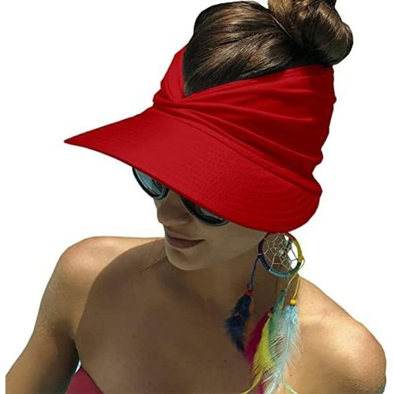 Chapéus De Sol Para Mulheres Com Viseira De Aba Larga E Proteção UV , Chapéu De Praia De Verão , Golfe Dobráveis