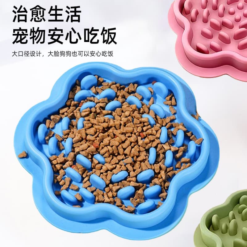 Almofada de comida lenta para animais de estimação, tigela de Silicone para comida lenta para cães, placa para lamber ga