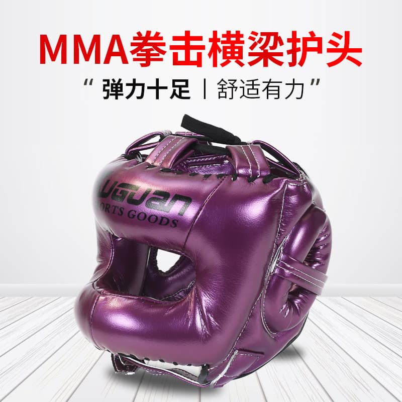 Protetor de cabeça para boxe para adultos, capacete de boxe, capacete de karatê, capacete de sanda com proteção total e