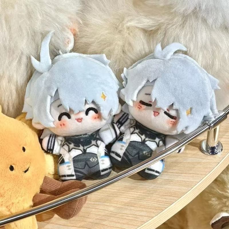 [Estoque pronto] Boneca de algodão ferroviária Collapse Starry Sky Boneca de atributo Baier de 10 cm. Boneca de pelúcia