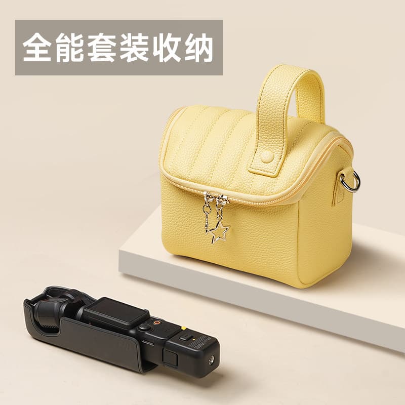 Adequado para DJI Pocket3/4 Bolsa de armazenamento Caixa de armazenamento Bolsa Diagonal externa Bolsa de armazenamento
