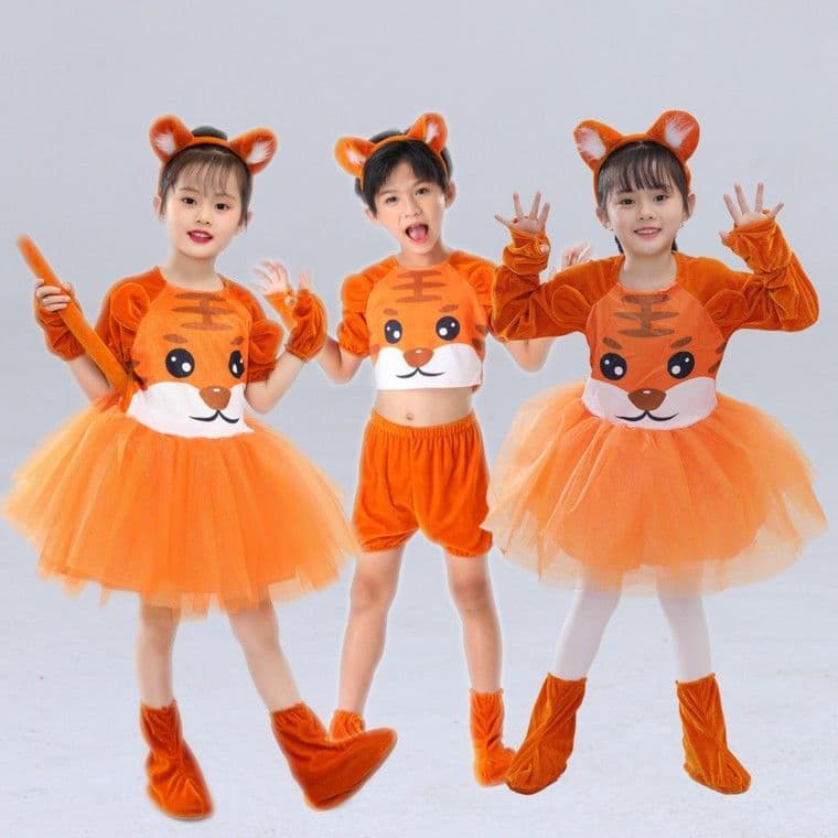 Traje Animal crianças tigre pequeno tigre dança desempenho traje 2026 tigre traje bebê