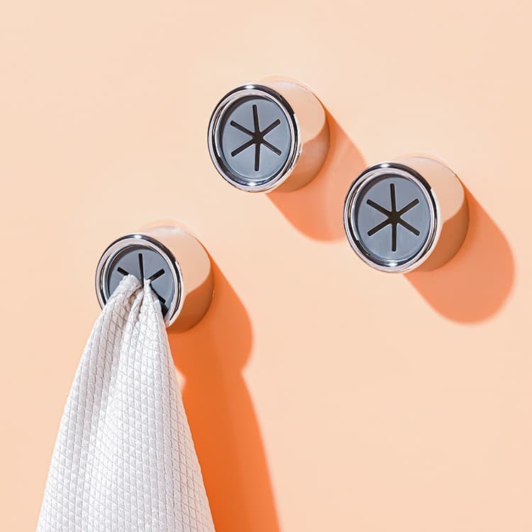 Suporte para Pano de Prato Mimu 4007, Clipe Sem Furo para Luvas Domésticas, Suporte para Toalhas T6BI