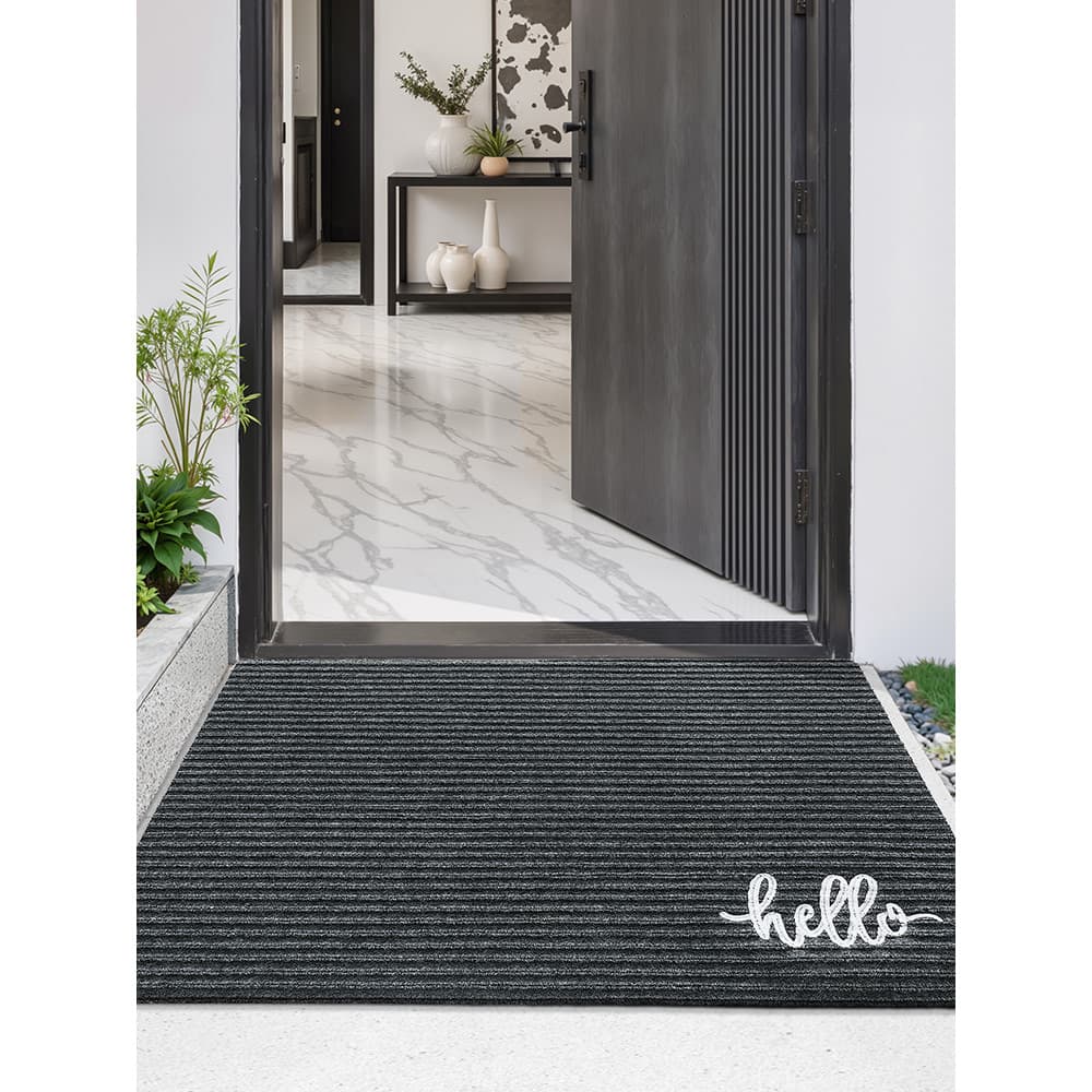Dae entrada tapete doméstico simples de alta qualidade resistente à sujeira antiderrapante porta de entrada tapete para