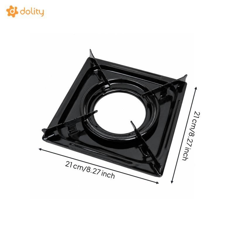 [Acituna] Rack De Suporte Para Fogão A Gás De Longa Duração Com Revestimento Esmaltado Panela Hardware Resistente Ao Cal
