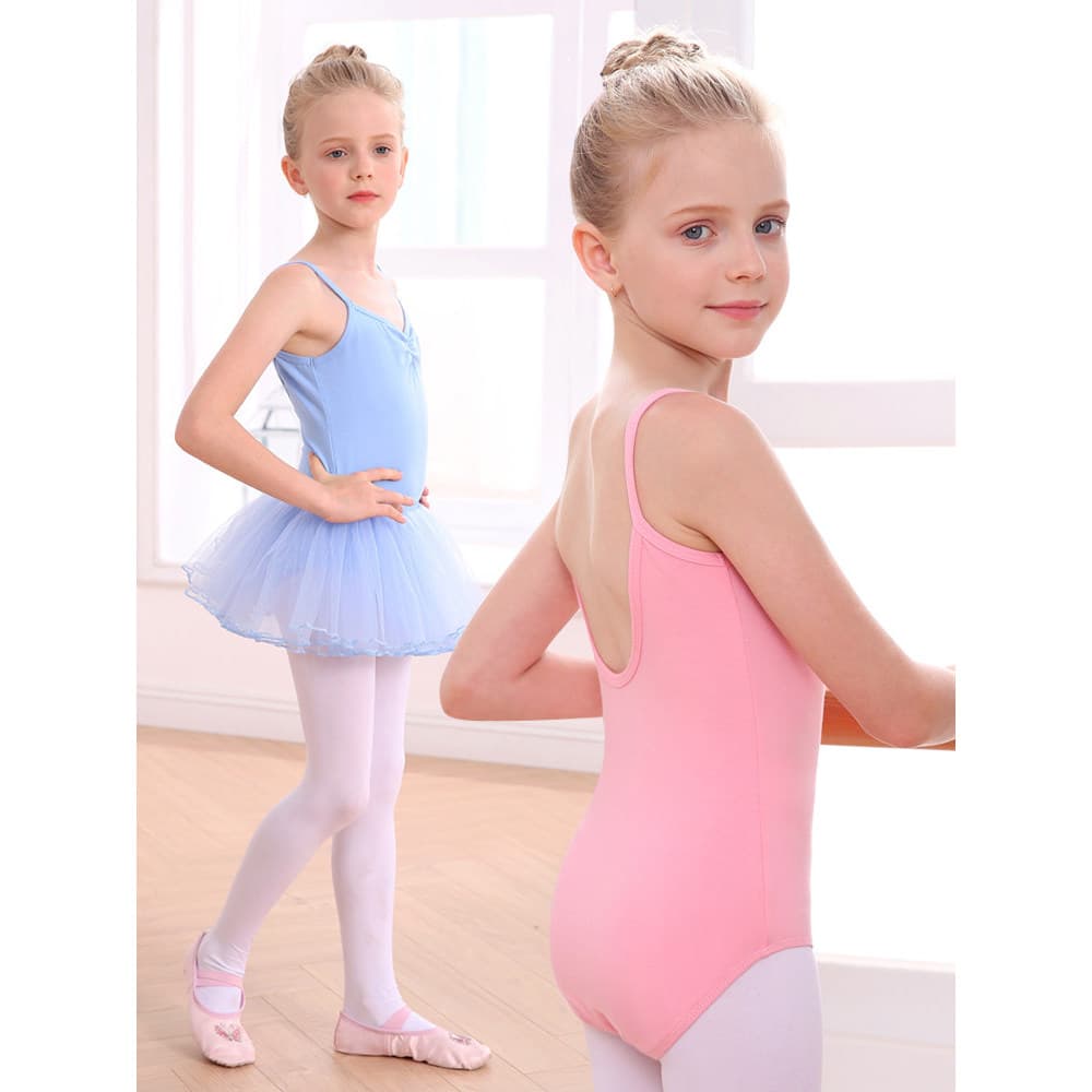 Roupas de dança crianças verão estilingue exame ginástica dança chinesa prática roupas crianças de uma peça Bodysuit rou