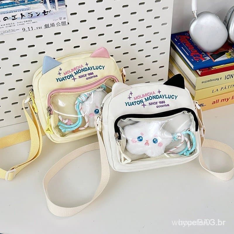 A Ita Bag é uma nova bolsa feminina popular este ano, uma bolsa de ombro para estudantes em estilo coreano, moderna e de