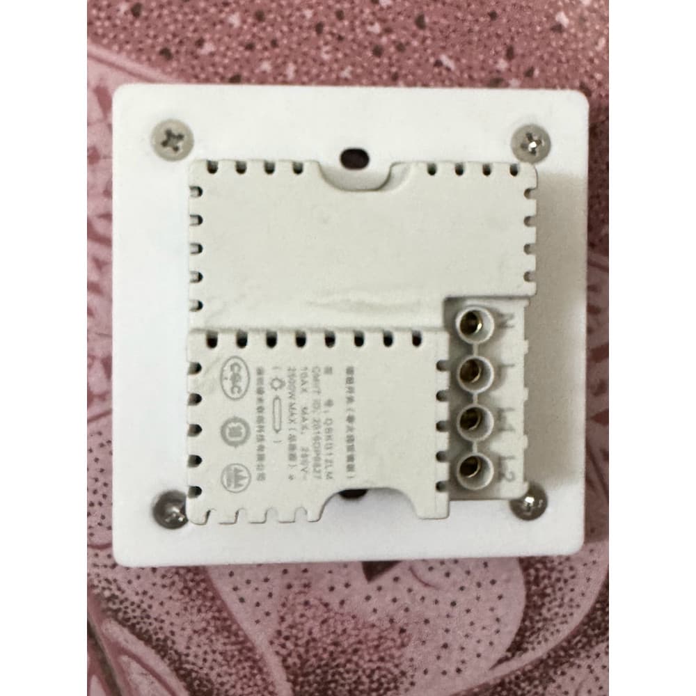 Adequado para arroz verde Aqara interruptor inteligente peças de plástico painel placa reparo parede acessórios fixo sem