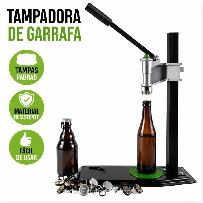 Máquina manual de selagem de tampas de alumínio para garrafas, com anel de puxar, ajustável e removível, adequada para s