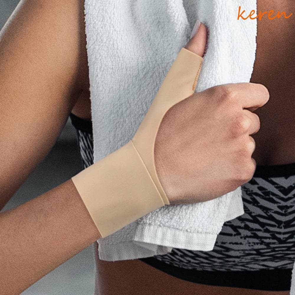 Kerenaa Cinta De Pulso Compressão Dor Ajustável Esportes Pulseira Tendinite Musculação Dedo