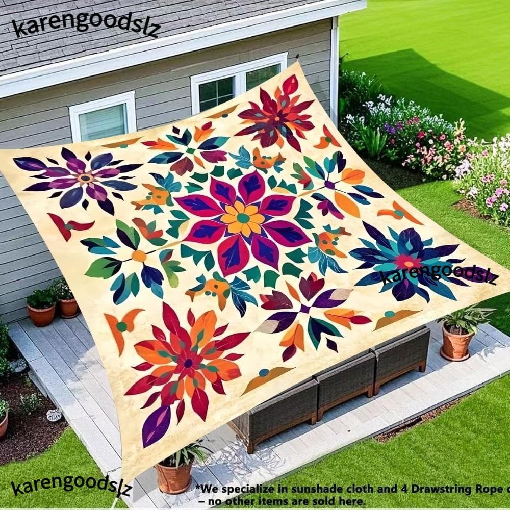 Capa De Dossel Para Exterior KARENGOODS , Pano Resistente A UV Dacron , Estilo Boêmio