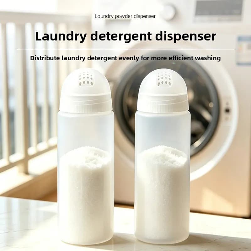 Distribuidor De Detergente Para Roupas Distribuição Uniforme De Pó , Frasco De Armazenamento Selado Doméstico