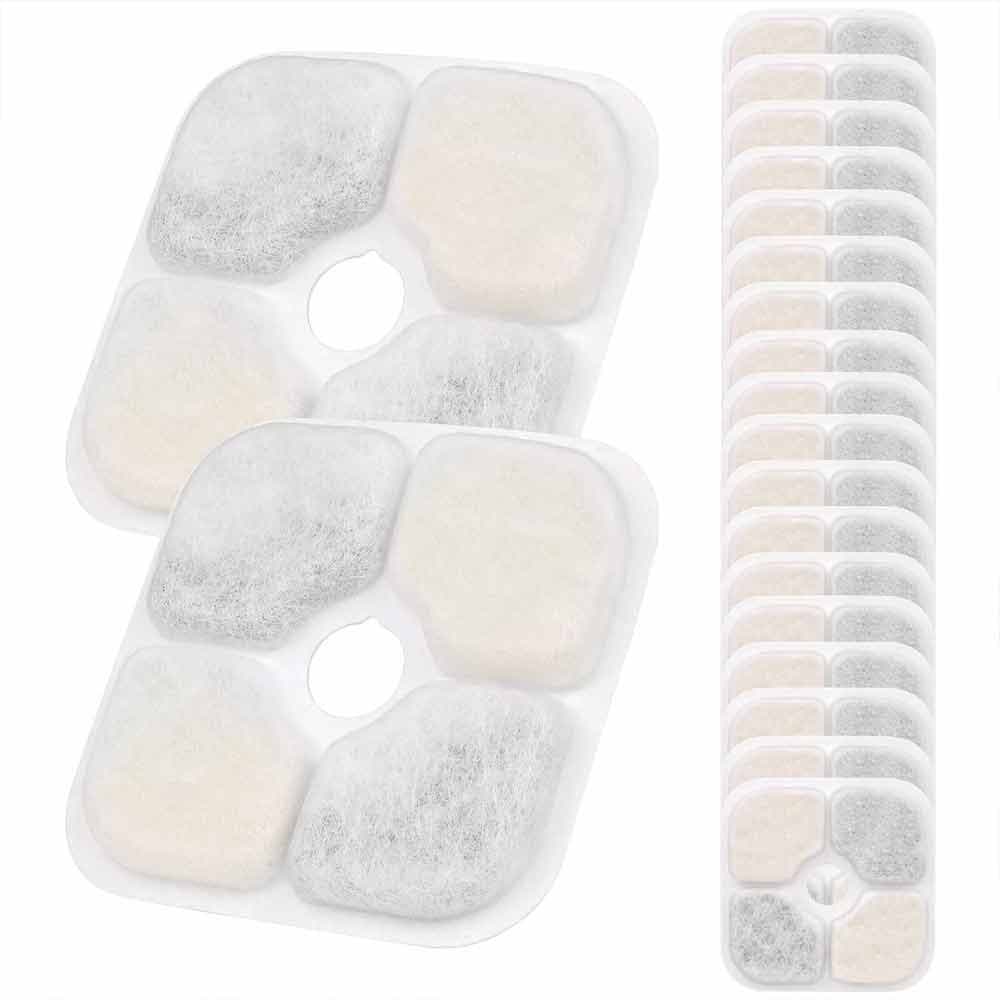 20pcs suitable for Catit PIXI pet water dispenser filter cartridge