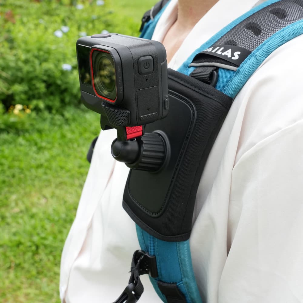 Adequado para insta360X5ACE PRO câmera esportiva mochila clipe magnético suporte de liberação rápida quadro de fixação a
