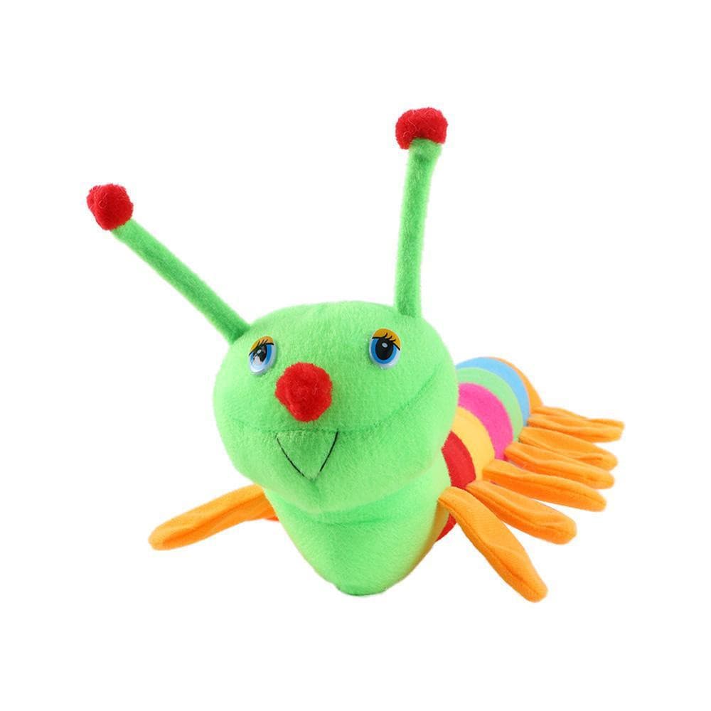 CURB Insetos Recheados Crianças Multicolorido Pelúcia Algodão Inchworm Aniversário Boneca