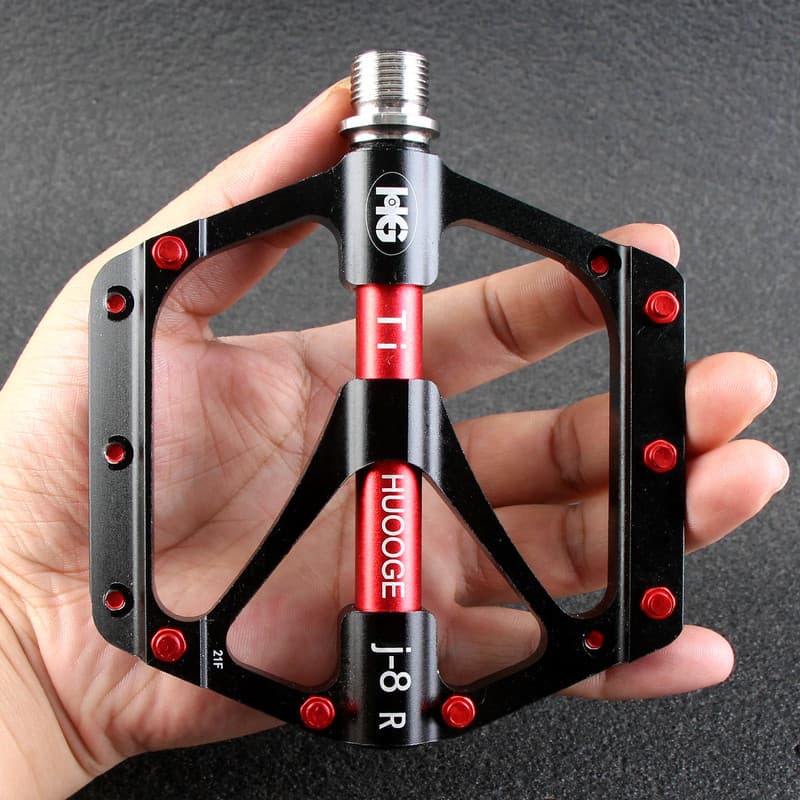 Shenzhen Huige HUOOGEJ8 Ultra-leve Sanpeilin Mountain bike melão bicicleta liga de alumínio rolamento pedal pedal