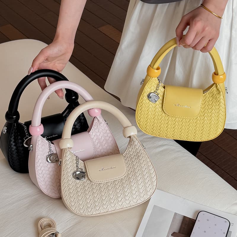 2026 verão novo estilo de alto valor estilo ocidental bolsa de ombro única bolsa transversal versão coreana nicho portát
