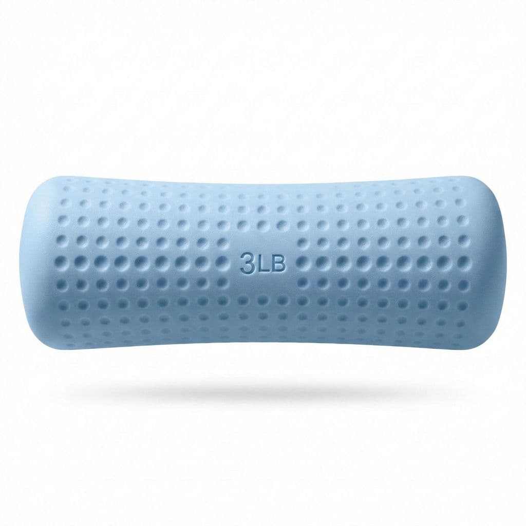 [Estoque pronto] Halteres adequados para ioga, esportes, Pilates, esportes, 3LB, halteres de silicone, equipamentos de F