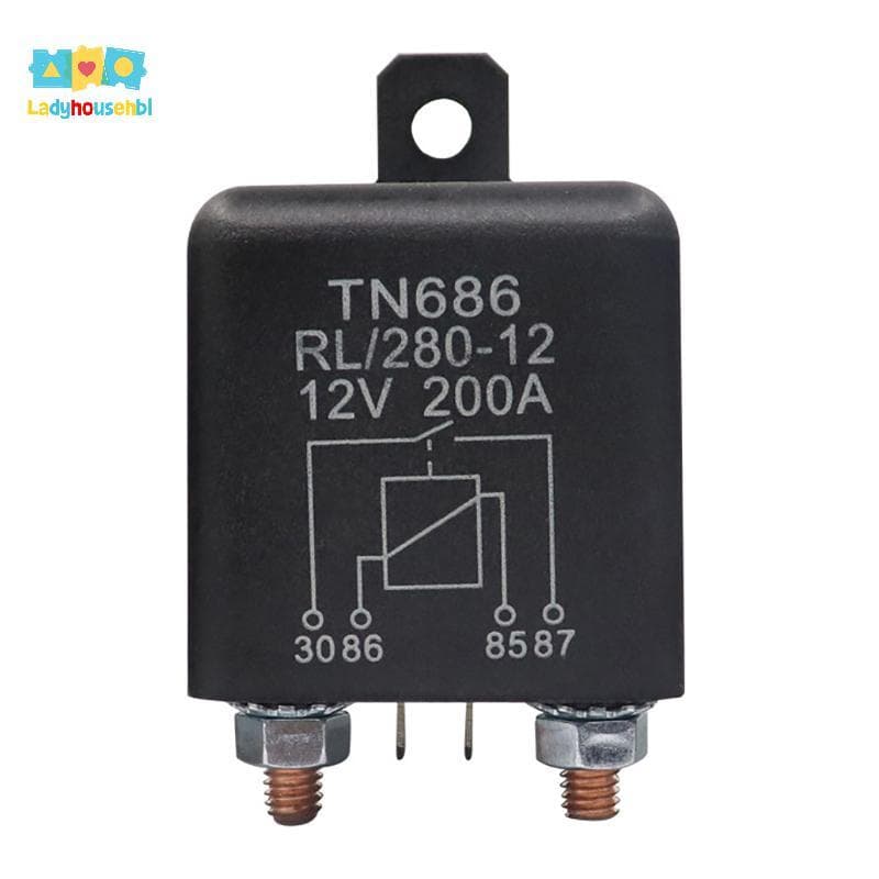 LAHG > Relé De Partida De Alta Corrente 200A 100A 12V/24V Potência Automotiva Pesada Carro Novo