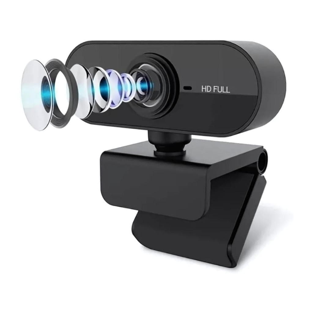 Webcam Full HD 1080p com Microfone para PC e Notebook | Nova Pronta Entrega Ideal para Home Office