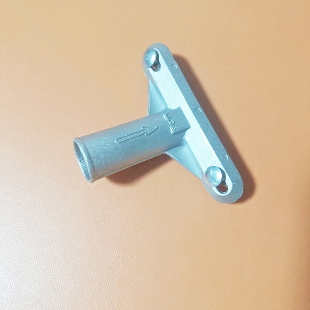 Adaptador raspador autonivelante com cabo de madeira, adaptador raspador de liga de alumínio