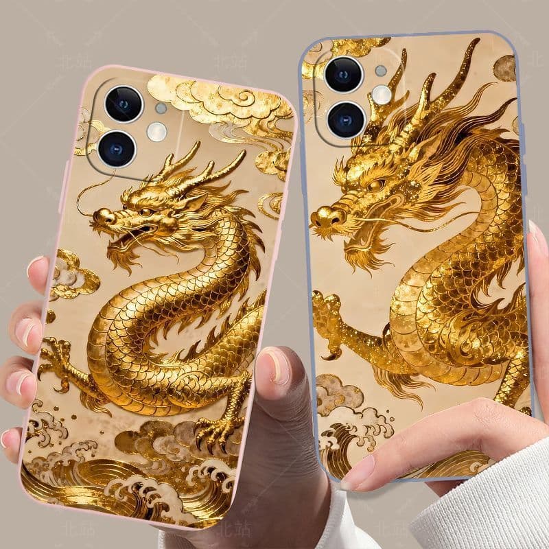 Longteng Jinque Shang Capa de telefone de alta aparência adequada para iPhone17 Real Me OPPO Huawei Xiaomi vivo Redmi 8.