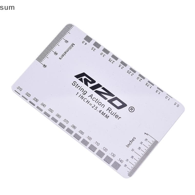 [sum] Régua De Medição De Acessórios De Guitarra Para Elétrica 95 * 63 Mm Em Aço Inoxidável BR