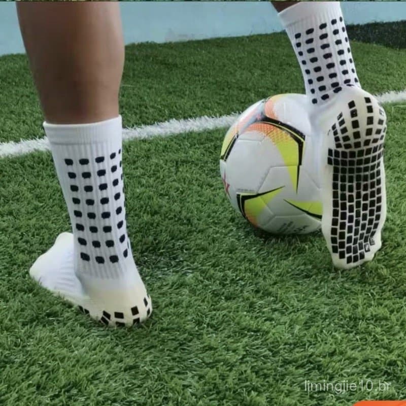 Kit 2  Pares de Meias esportiva de futebol antiderrapantes resistentes ao desgaste de alta qualidade/Modelos
