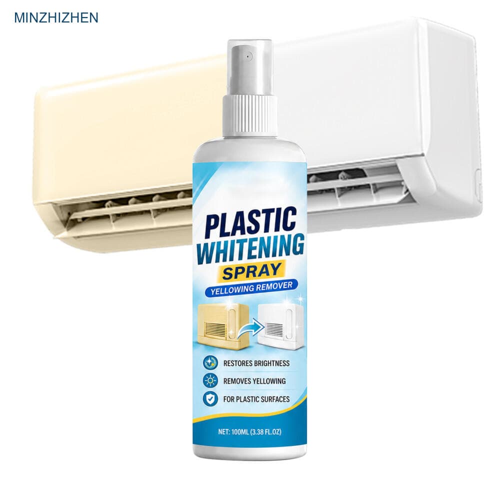 Spray Removedor Amarelo De Plástico , Restaurador De Amarelecimento De 100ml De Clareamento Para Superfícies Brancas E C