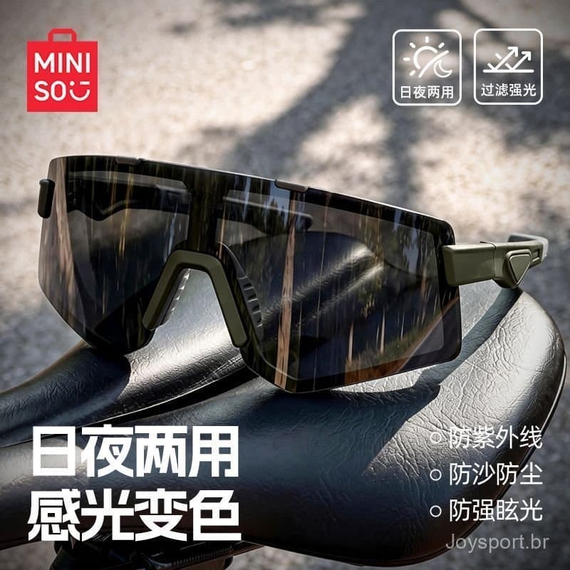 Óculos de corrida, óculos esportivos para ciclismo ao ar livre, proteção UV, à prova de vento, à prova de areia, óculos