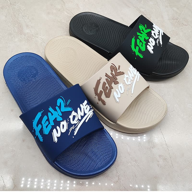 Chinelos Pull Back genuínos masculinos antiderrapantes 3725-19