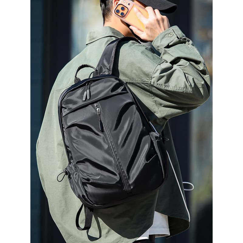 Mochila Casual mochila masculina moda esportes mochila nicho na moda leve viagem Oxford pano mochila