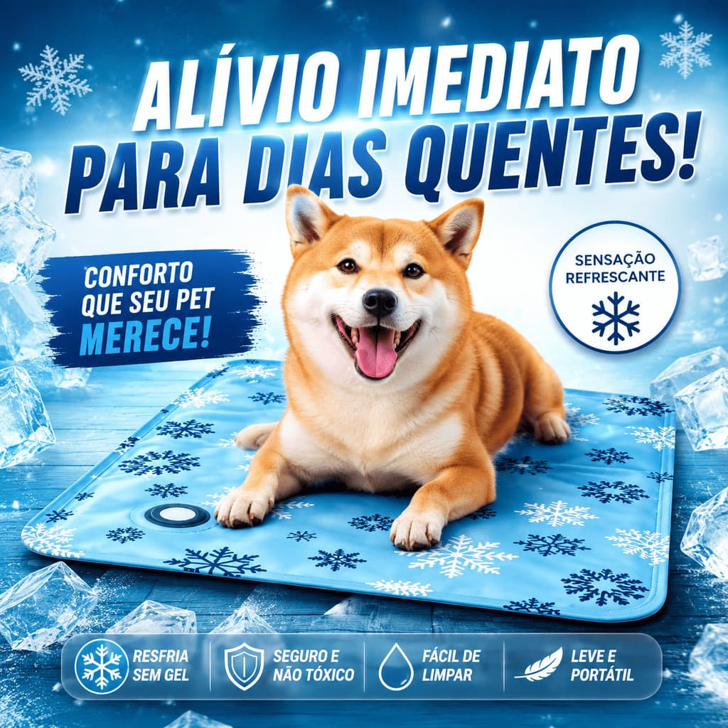 Tapete Pet Refrescante Gelado 50x60cm Cachorro Gato Cão Tapete Gelado Para Animais Colchonete Para Cães Gatos Acessórios