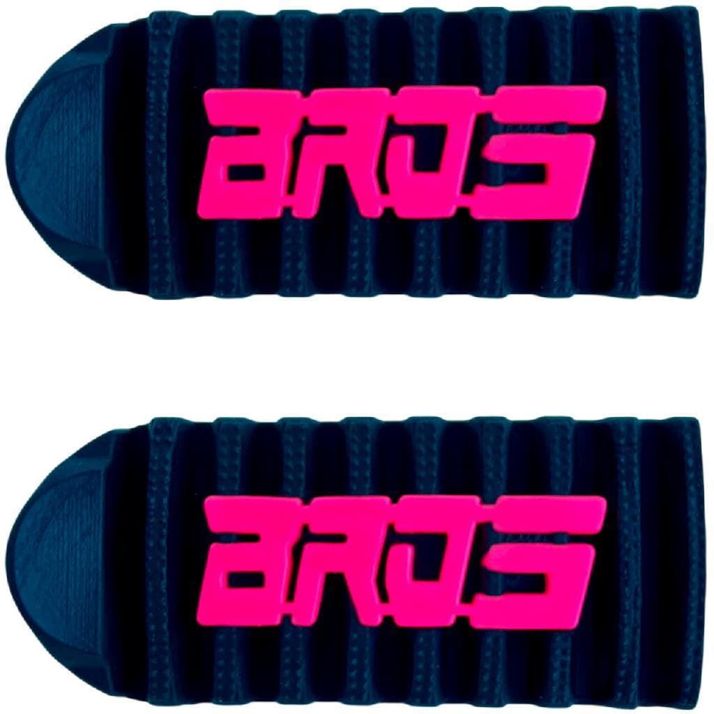 Bros 160 Modelo 2023 Par Borracha Estribo Moto Pedal - Rosa Pedaleira Dianteira Apoio Personalizado Honda