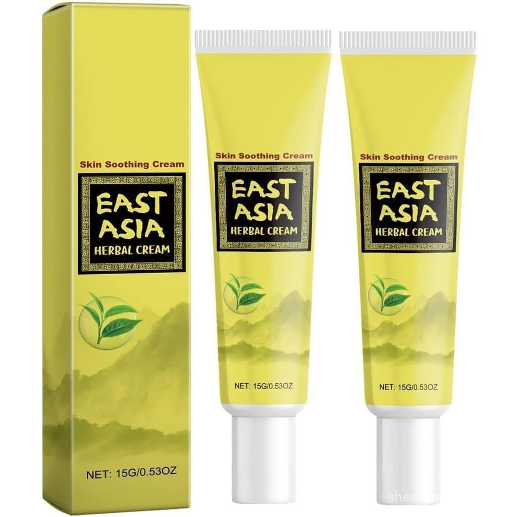 Creme Herbal Smile and Joy, Conjunto de Creme Herbal Natural do Leste Asiático, Creme Hidratante Natural com Ingrediente