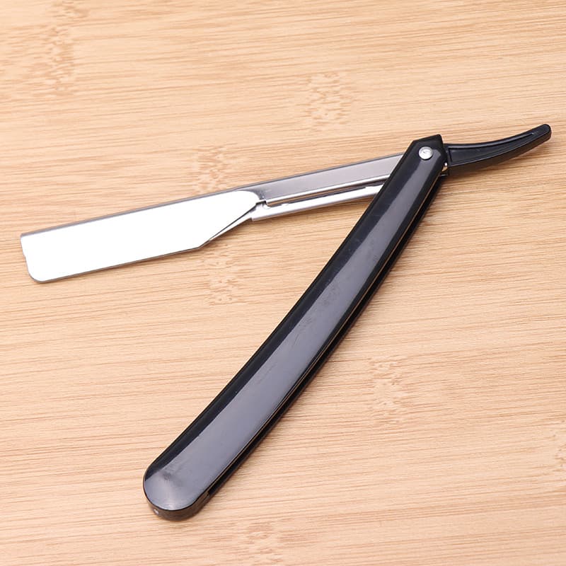 Navalha de cabeleireiro lâmina Manual barbearia dedicada navalha corte de cabelo antiquado navalha sobrancelha Trimmer l