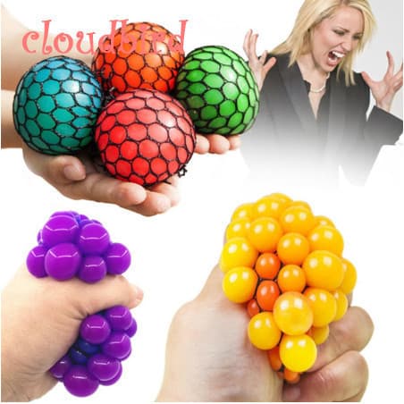 Squishy Pop It Ball Fidget Toy-Aliviador De Estresse Para Adultos E Crianças