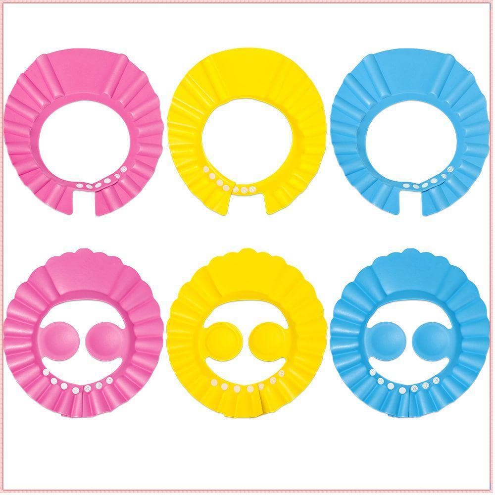 Shampoo Chapéu Criança Crianças Proteção Para Os Olhos À Prova D'água Meninos Meninas Moda Lavar Cabelo Escudo