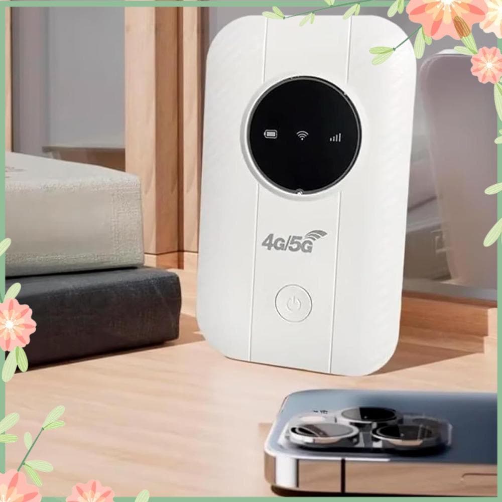 Roteador Portátil THUY 4/5G , Ponto De Acesso Móvel De Bolso WiFi 300Mbps , Internet Via Satélite Ilimitada Alimentada P