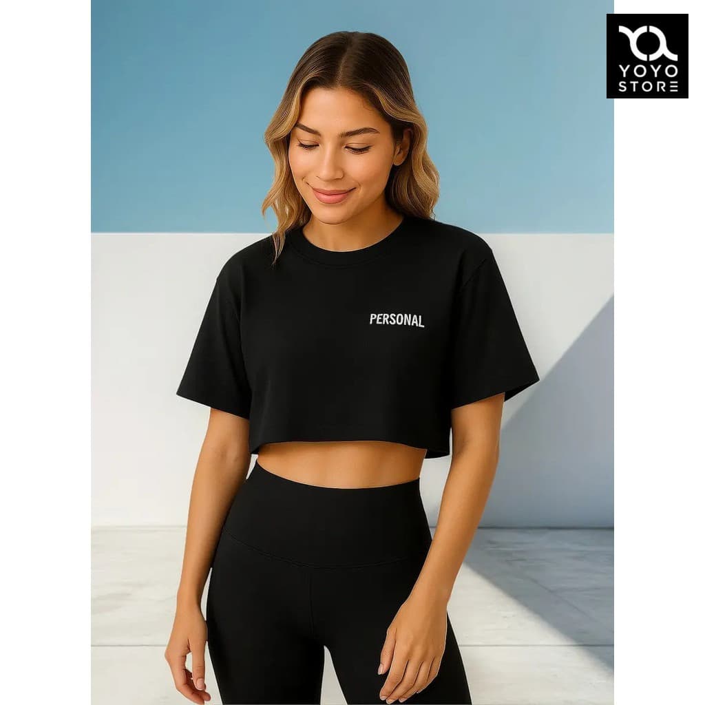 Cropped Soltinha Over Personal Academia Fitness Trainer