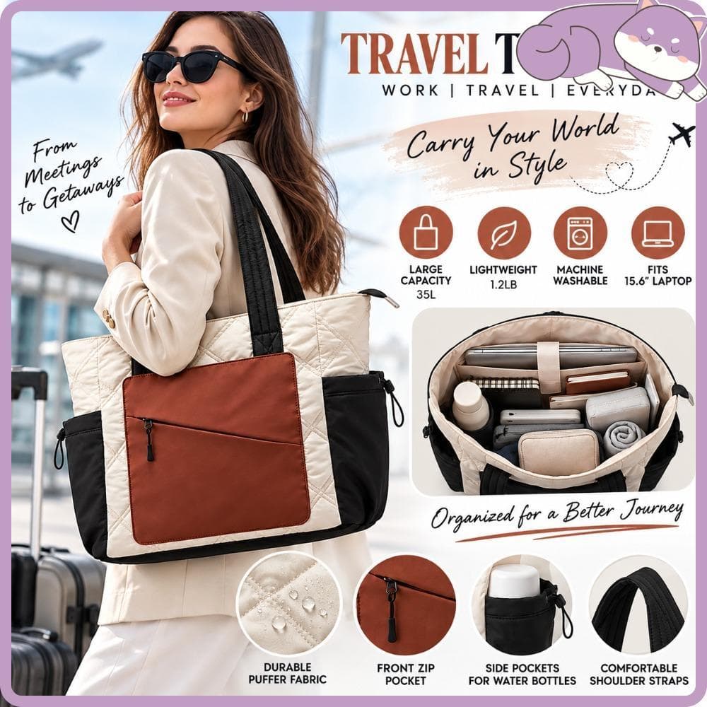 Sacola De Viagem , Trabalho Portátil Versátil , Transportador Feminino Amigável Para De Grande Capacidade