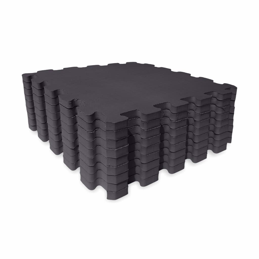 Tapete de Encaixe em EVA Seller – 9 peças 31×31 cm, espessura 5mm, modular tipo quebra-cabeça, superfície antiderrapante