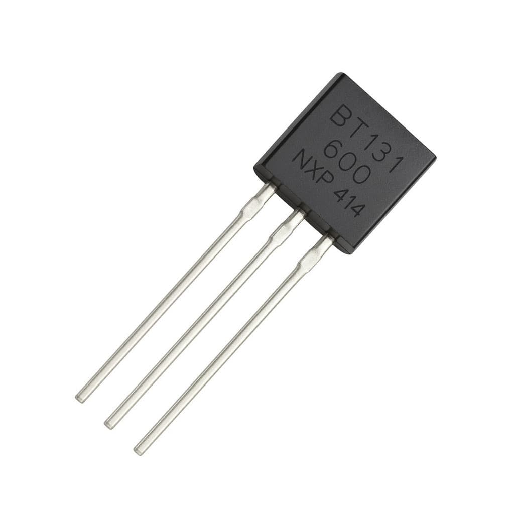 KIT 10 PÇS TRANSISTOR BT131-600 - TRIAC BT131-600 - 600V 1A